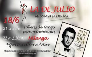 afiche talleres de tango
