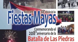 afiche fiestas mayas 2019 las piedras