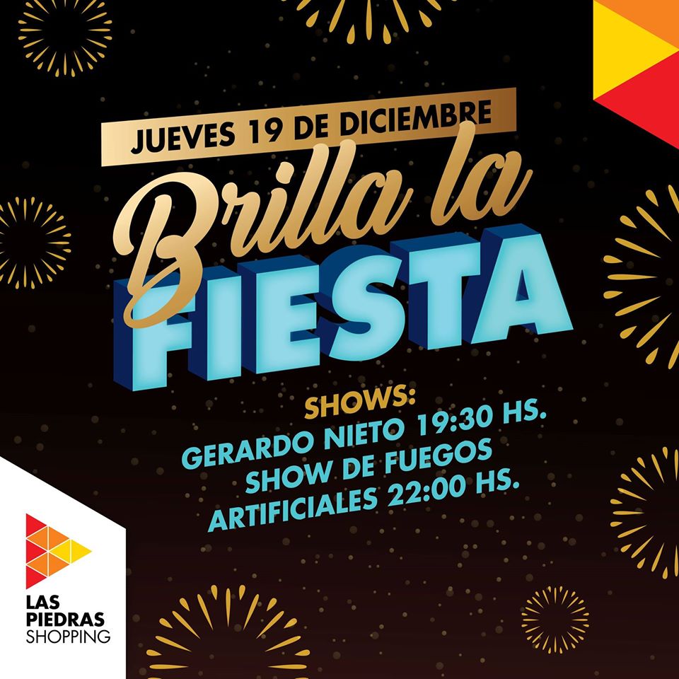 brilla la fiesta las piedras shopping 2019
