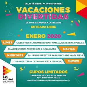 vacaciones divertidas las piedras shopping