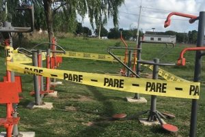 espacio publico cerrado las piedras