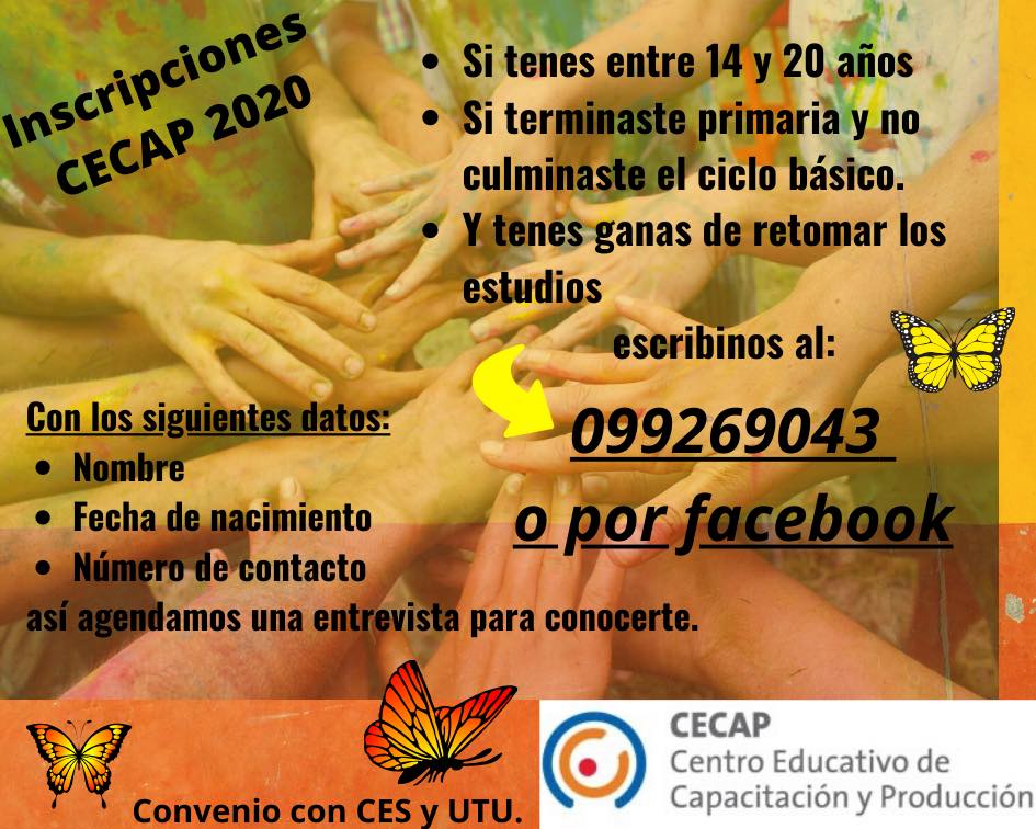cecap inscripciones 2020