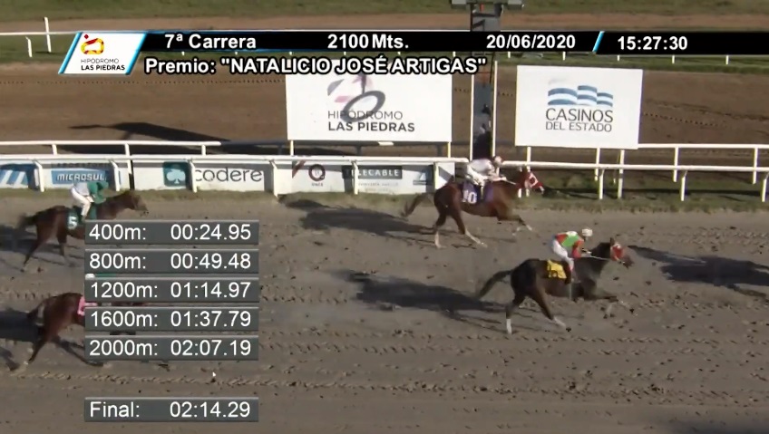 llegada premio natalicio de artigas 2020