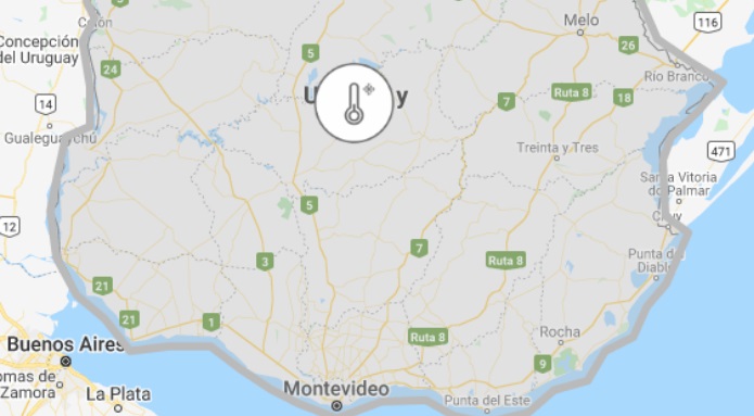 Aviso INUMET Ola de Frio