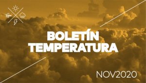 boletin temperatura noviembre 2020 inumet
