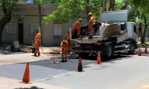 obras urbanas en calles de las piedras