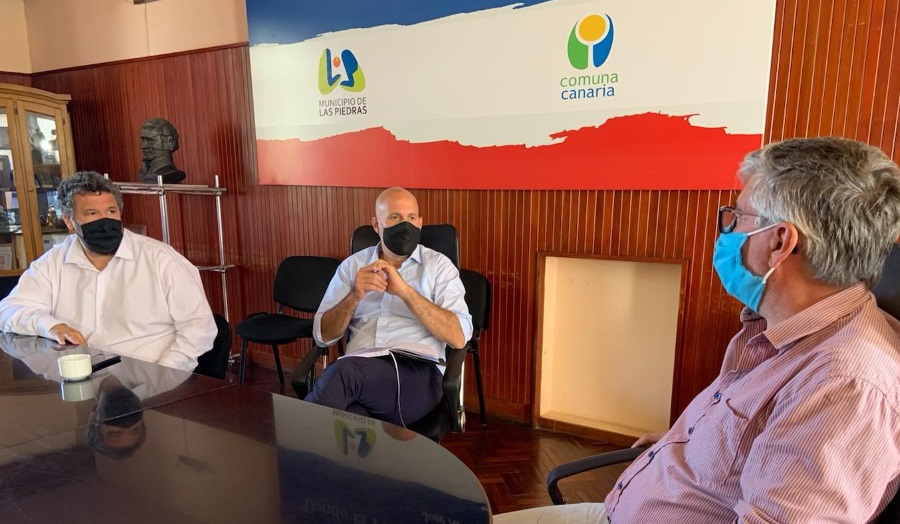 visita autoridades departamentales con alcalde gustavo gonzalez
