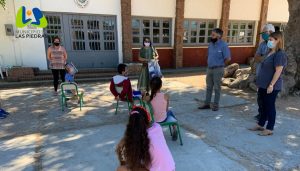 visita de autoridades a programa de verano