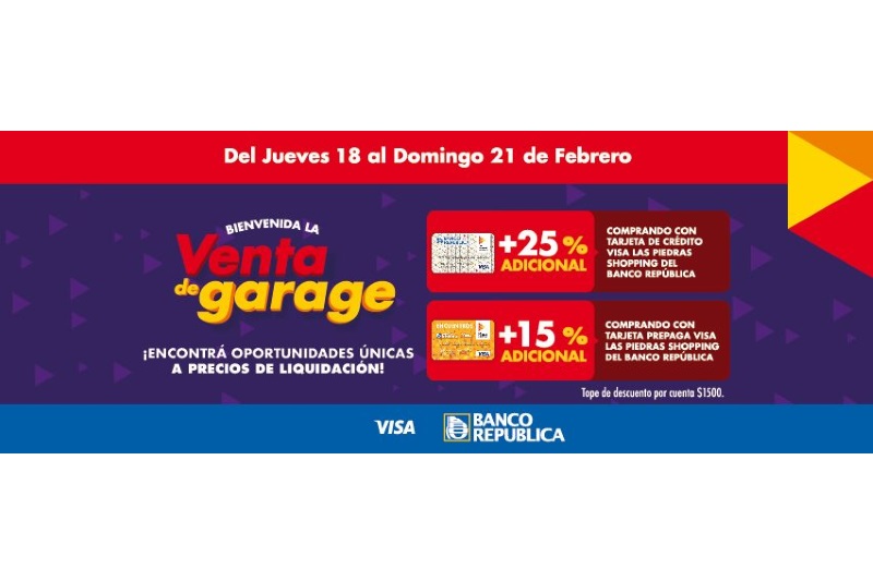 venta de garage - las piedras shopping
