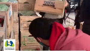 entrega canastas aebu municipio las piedras
