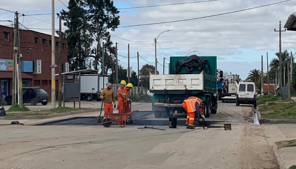 obras calle julio sosa la pilarica