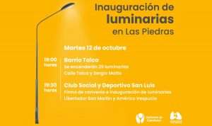 inauguracion luminarias las piedras